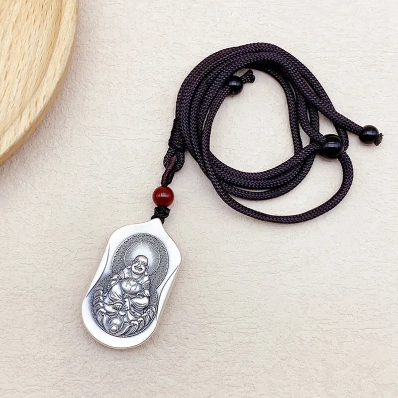FUYUFU 999 Fine Silver Pendants Unisex-3