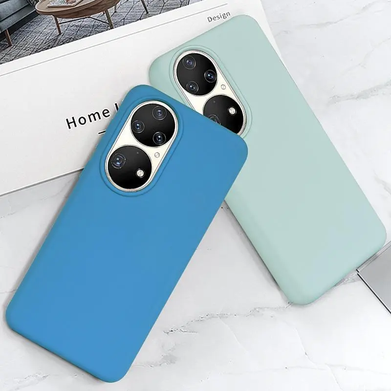 Record Star Silicone Material Impact Resistant Fully Enclosed Protective Cover Phone Cases Compatible With Huawei P50.-2