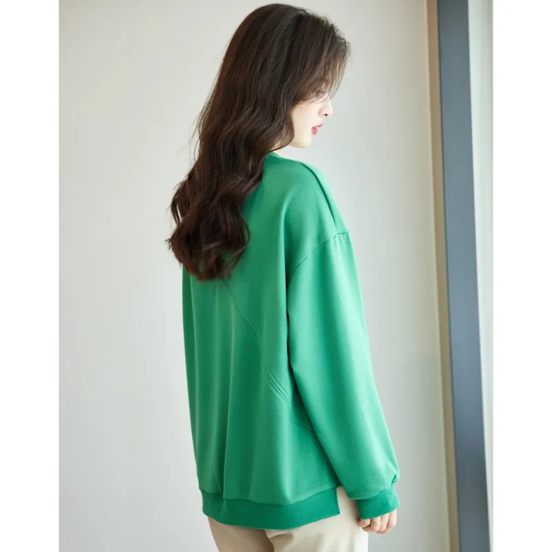 Like The Age Of Water Sweatshirt Women's Green-1