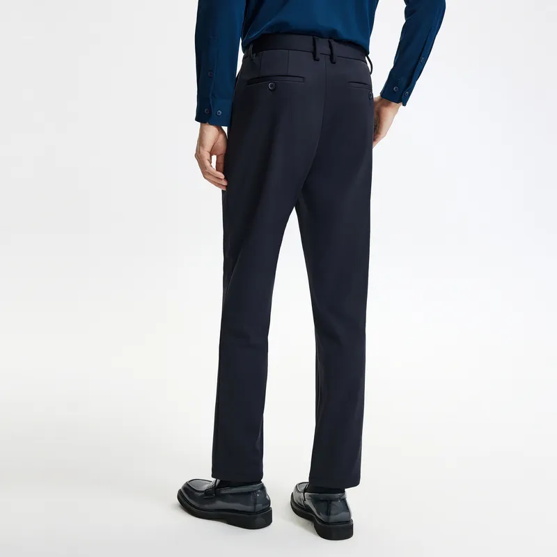 GOLDLION Casual Pants Men's Navy Blue-4