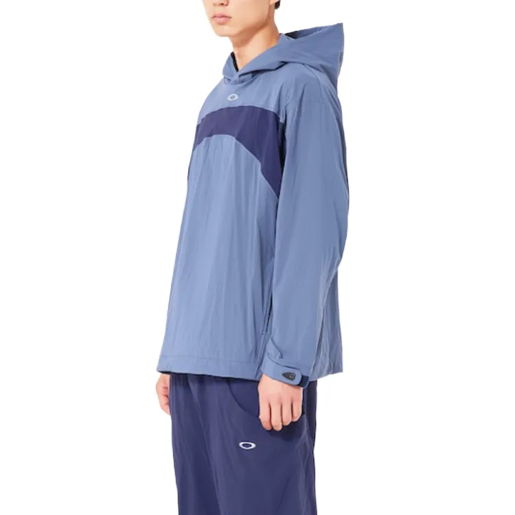 Oakley Pullover Hoodie Wide Sweatshirt Men's Blue-5