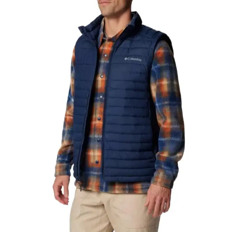 Columbia Silver Falls Vest Men's University Marine-2