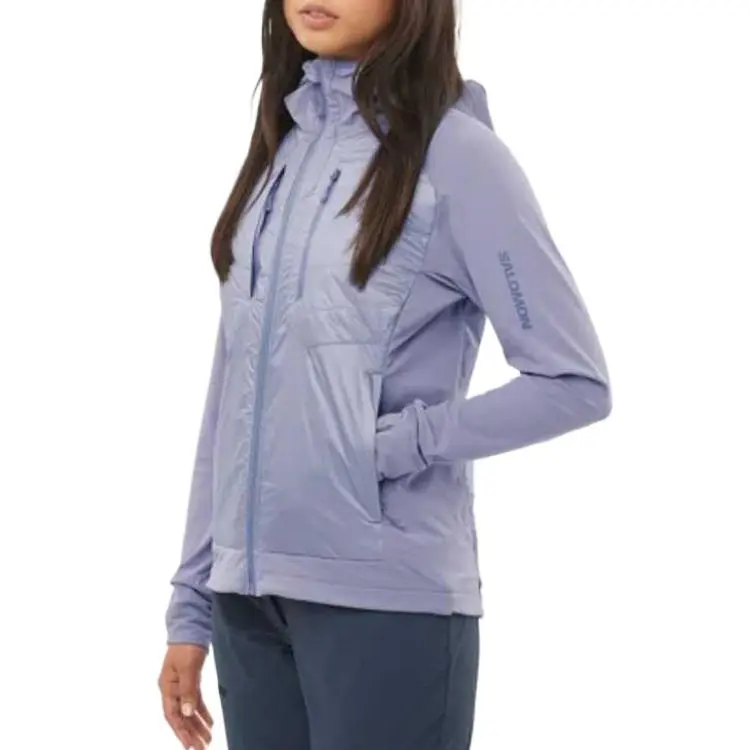 SALOMON Puffer Jacket Women's Blue Granite-2