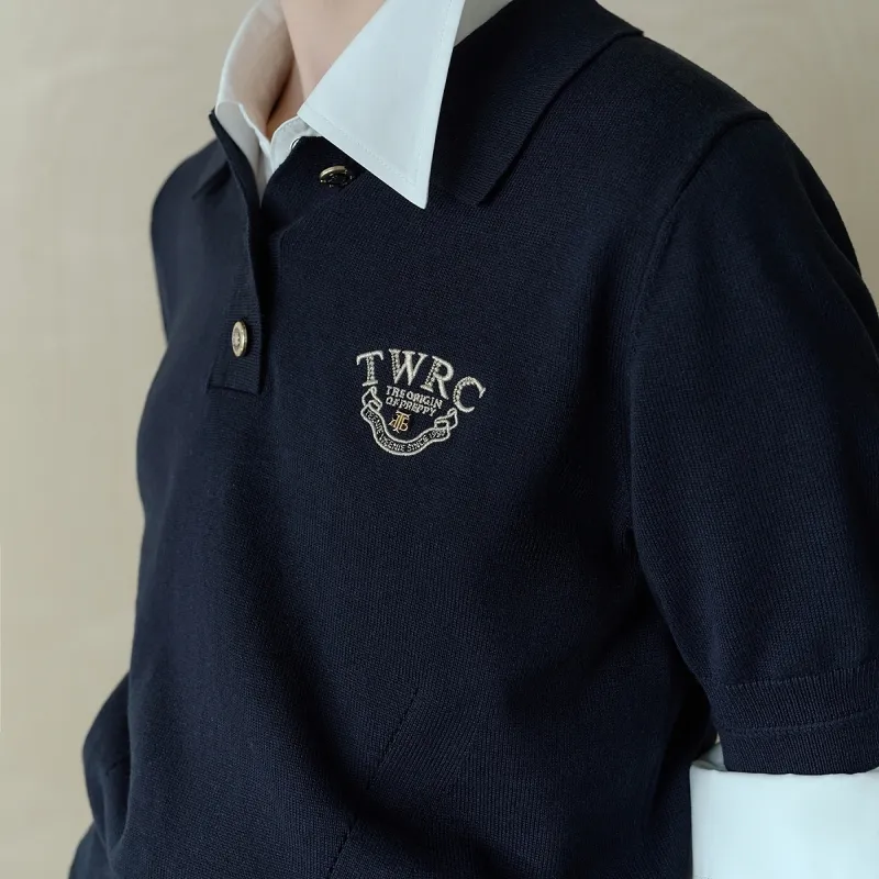 Teenie Weenie Sweater Women's Navy Blue-5
