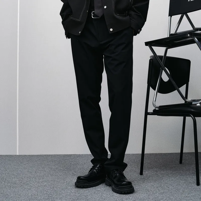 GXG Casual Pants Men Black-3