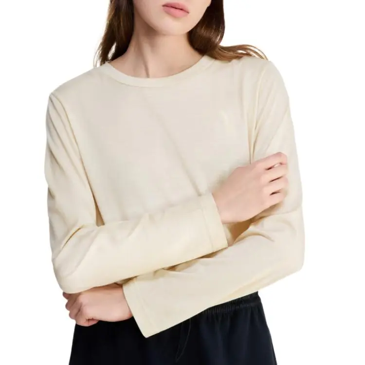 AIGLE Regular T Shirt Women's Pigeon Milk White-1