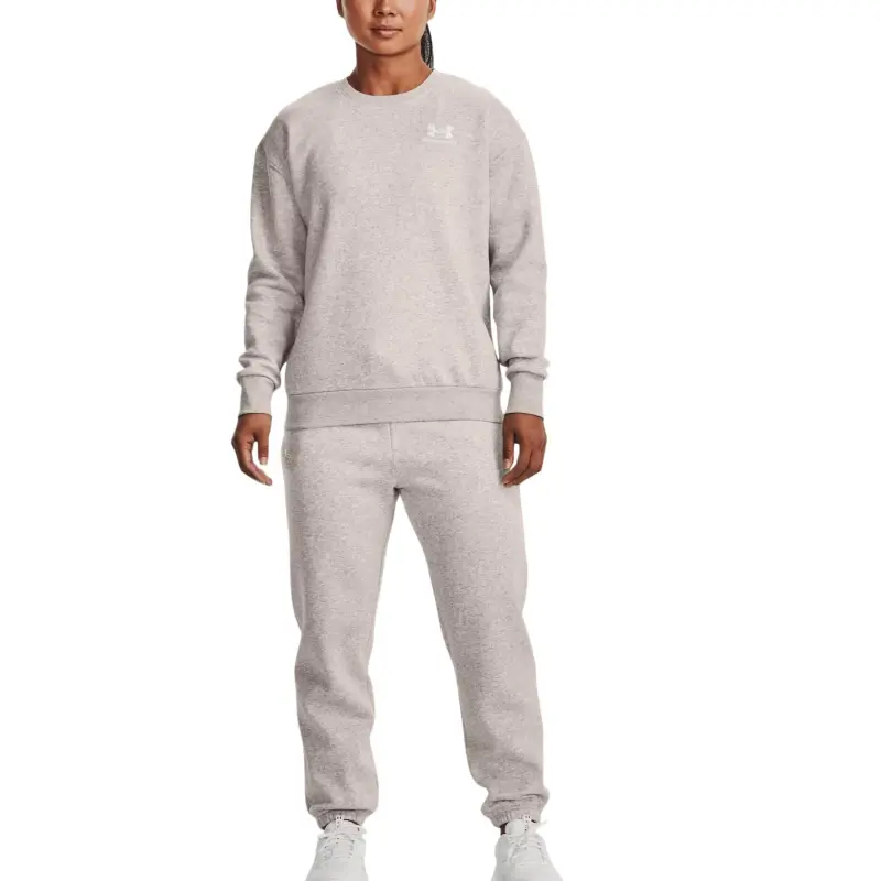 Under Armour Essential Sweatshirt Women's Gray-4