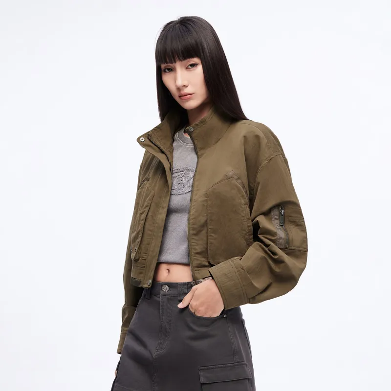 ONLY Cropped Coats Women's-11