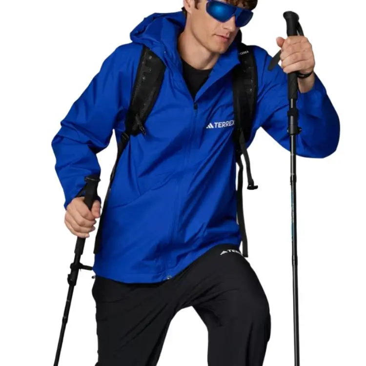 Adidas EssentialTerre Multi Climaproof Jackets Coats Men's Blue-3