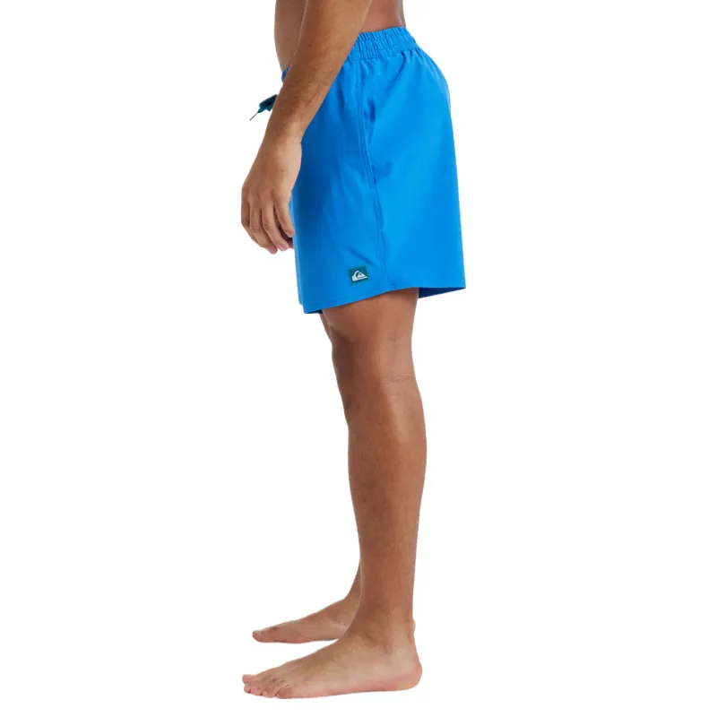 Quiksilver Surfsilk Solid Swimming Shorts Men's Blue-4