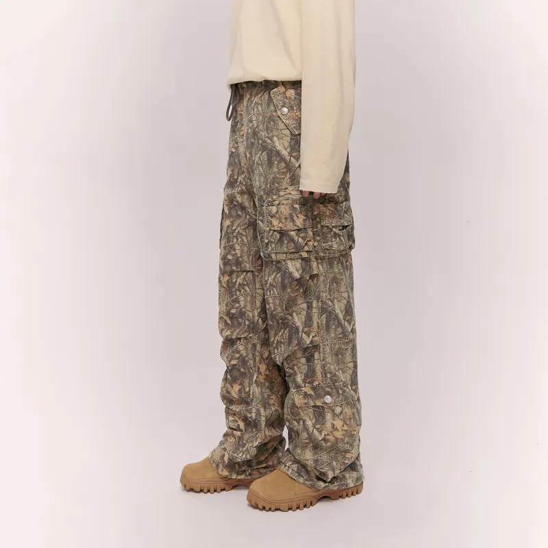 NO ONE ELSE 2024 Fall High Rise Casual Pants Unisex-2