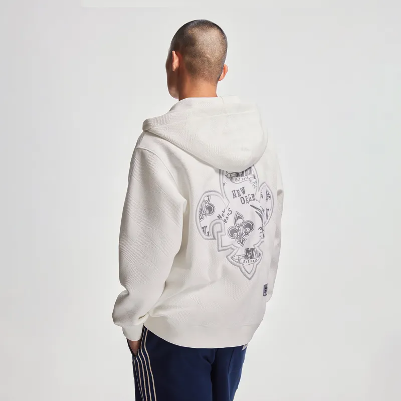JACK JONES· x NBA JACK & JONES NBA Co brand Sweatshirt Unisex Milk White-2