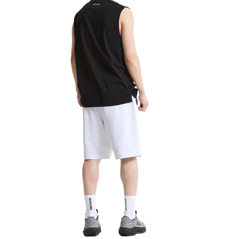 New Balance UNI Essential Casual Shorts Unisex Gray-4