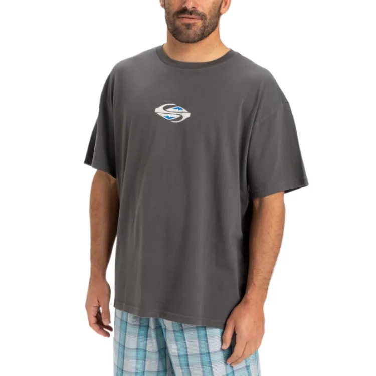 Quiksilver T Shirt Men's Dark Gray-3