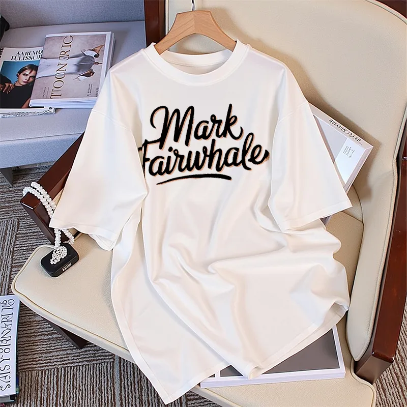 FAIRWHALE Drop Shoulder Sleeve T Shirt Women's-2