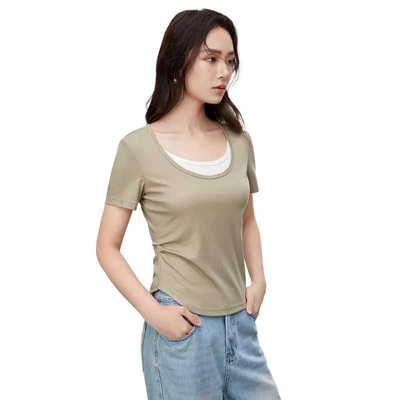 SENTUBILA T Shirts Women's-12