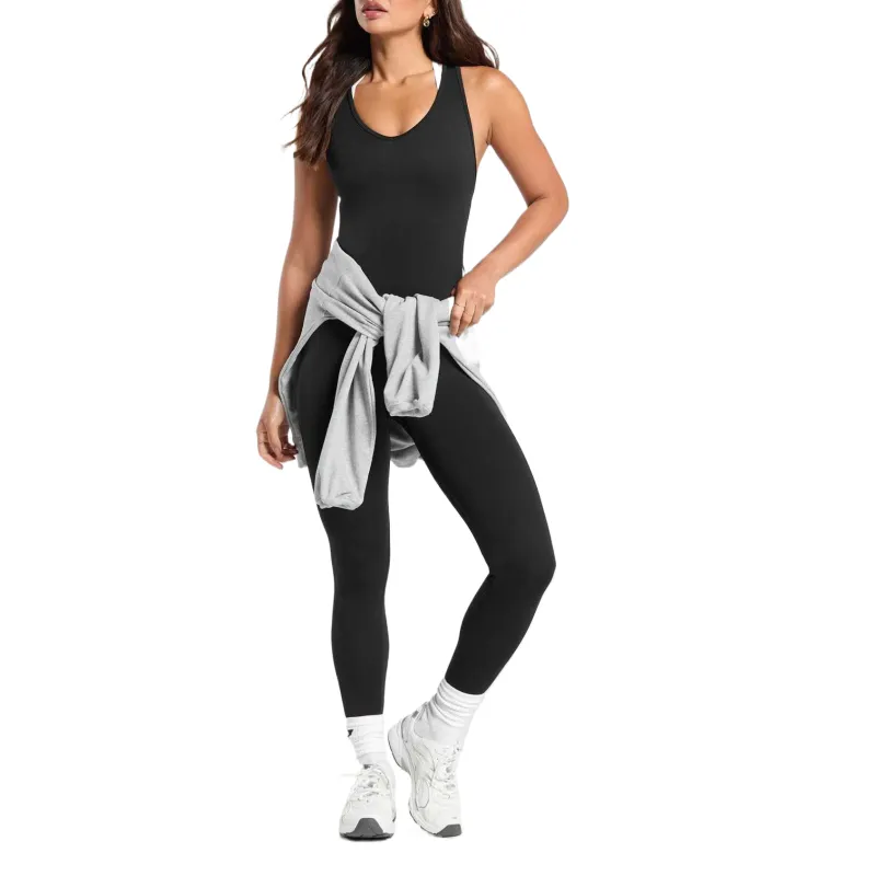 GYMSHARK Jumpsuit Women's Black-1
