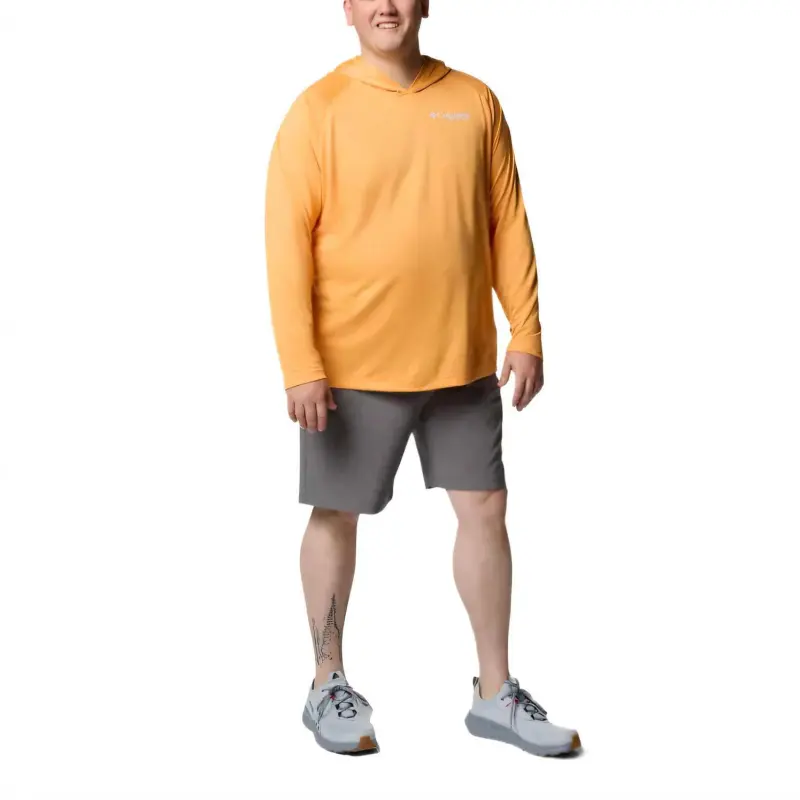 Columbia PFG Solar Stream Sweatshirt Men's Orange-3