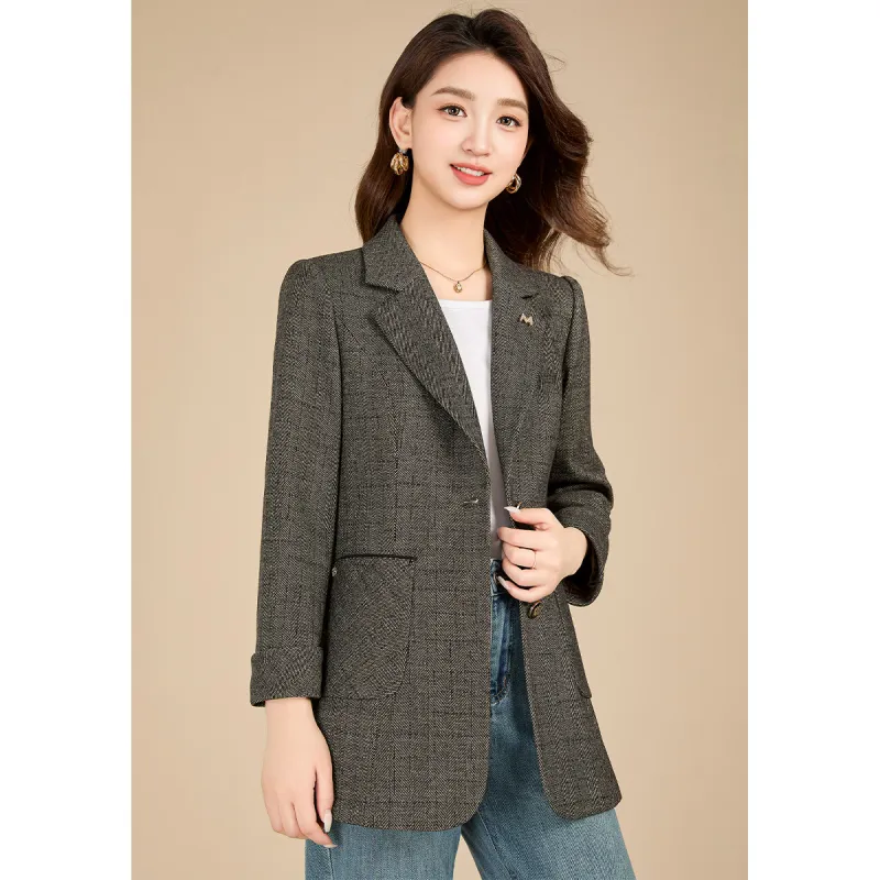 Mylan Business Suit Women's Gray-5