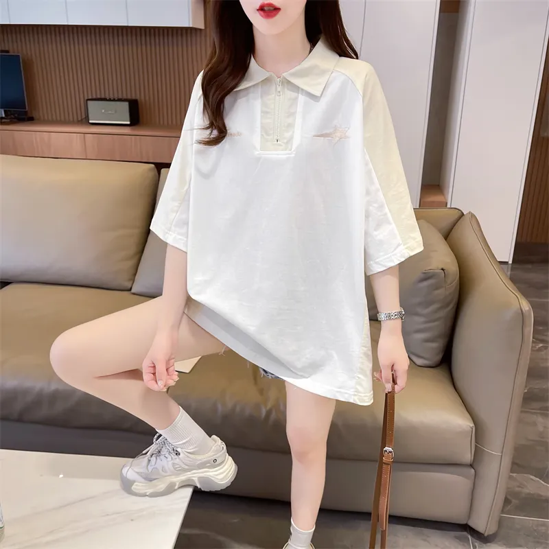 XIANSINIAO Raglan Sleeve T Shirt Women's-2