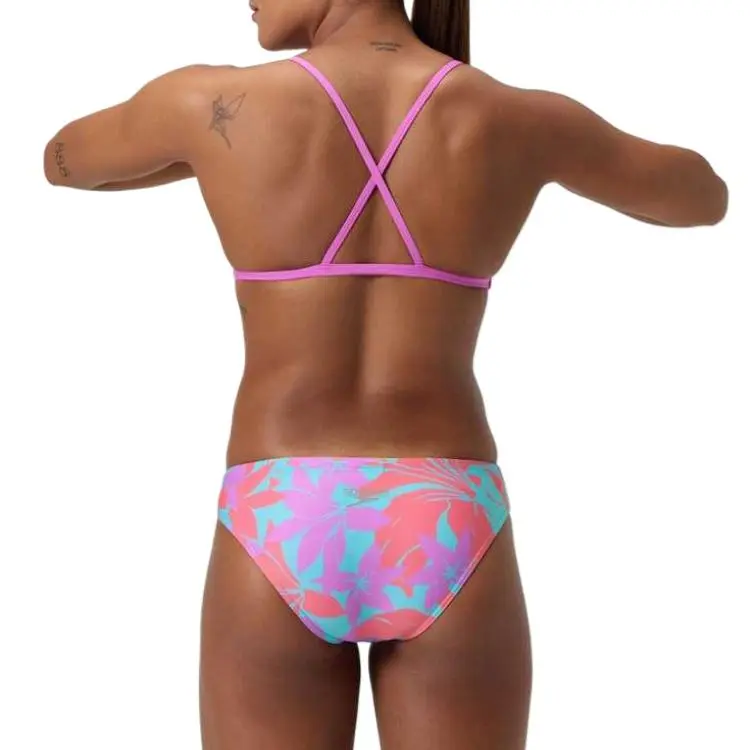 Speedo Endurance Bikini Women's Blue/Purple/Red-3