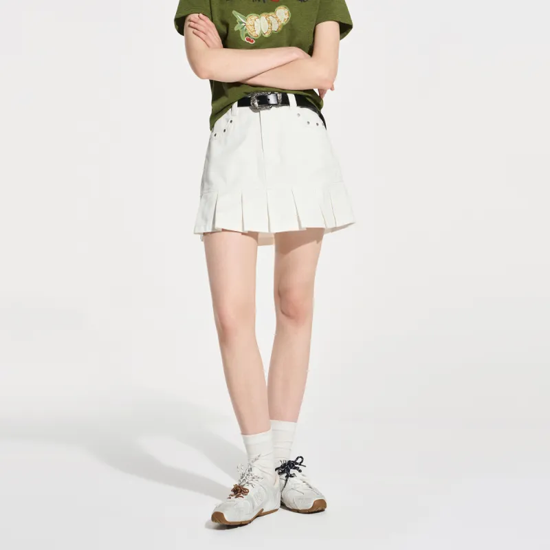 Bethine Casual Short Skirts Women's-16