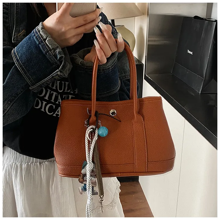 Boniu PU Handbag Large Size Unisex Multicolor-1