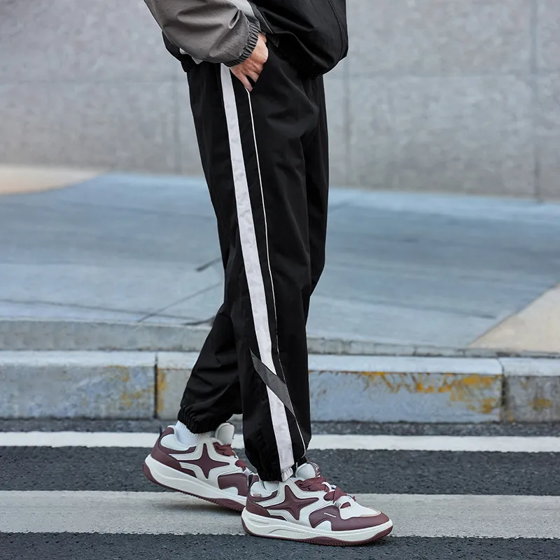 XTEP Casual Pants Unisex Jet Black-3