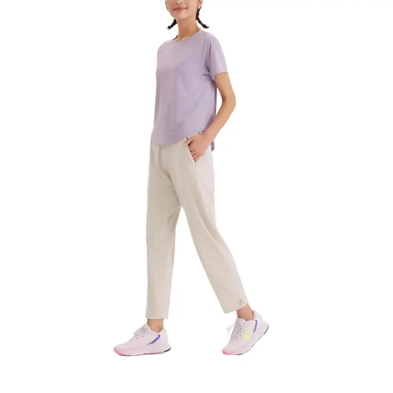 DECATHLON Raglan Sleeve T Shirt Women's Smokey Mauve-6