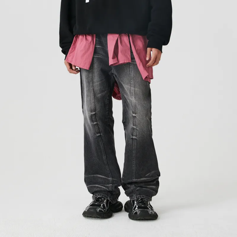 PCLP AW23 Party & Life Series Jeans Unisex Black-4