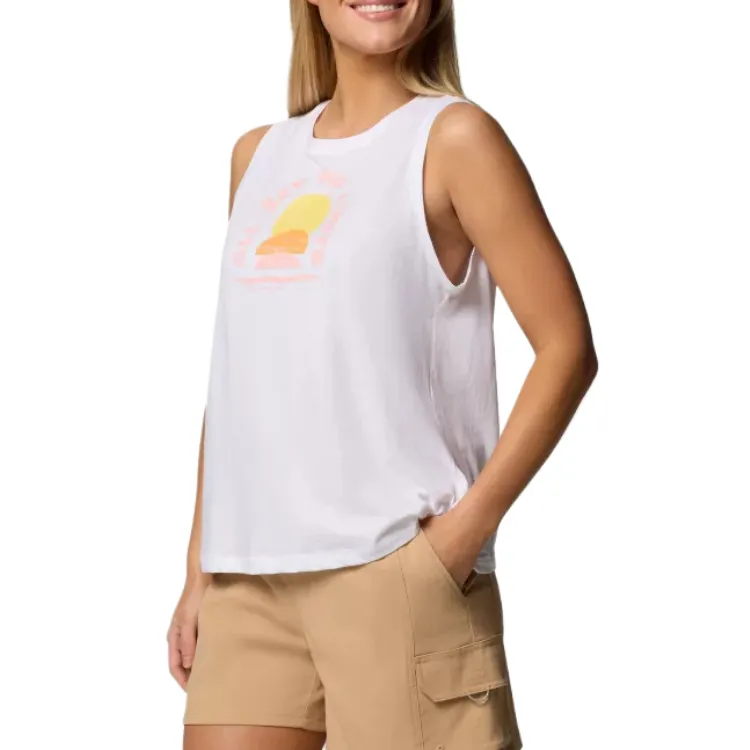 Columbia Tank Tops Women's White-2
