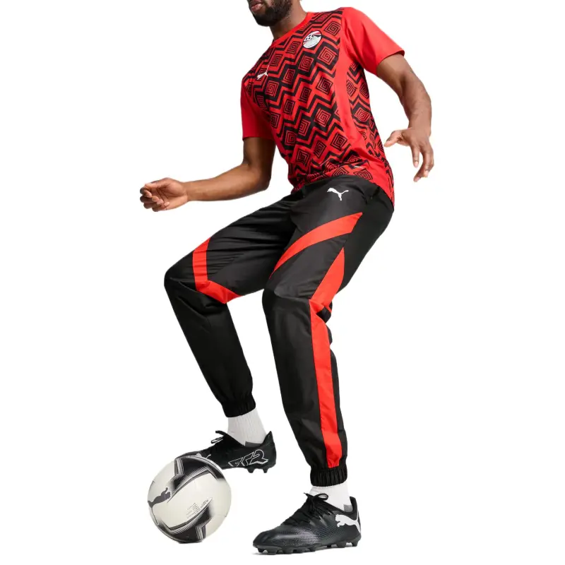 PUMA Pants Egypt Pre match Casual Pants Men's Black-4
