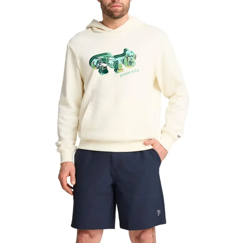 PUMA PTC Golf Clothing Men's Warm White-2