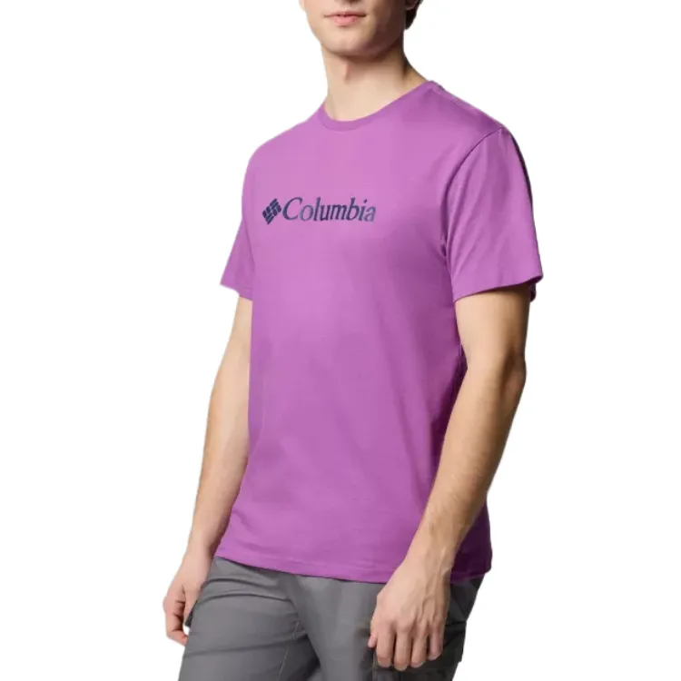 Columbia CSC T Shirts Men Purple-2