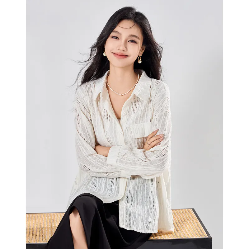 Love Elaine Shirt Women's White-2