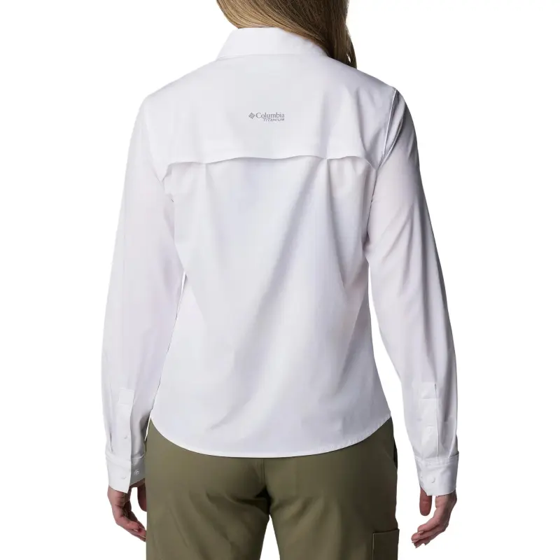 Columbia Summit Valley Shirt Women's White-3