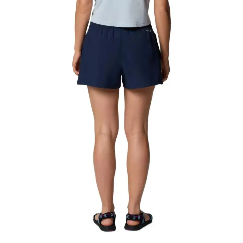 Columbia Bogata Bay Casual Shorts Women's University Marine Blue-3