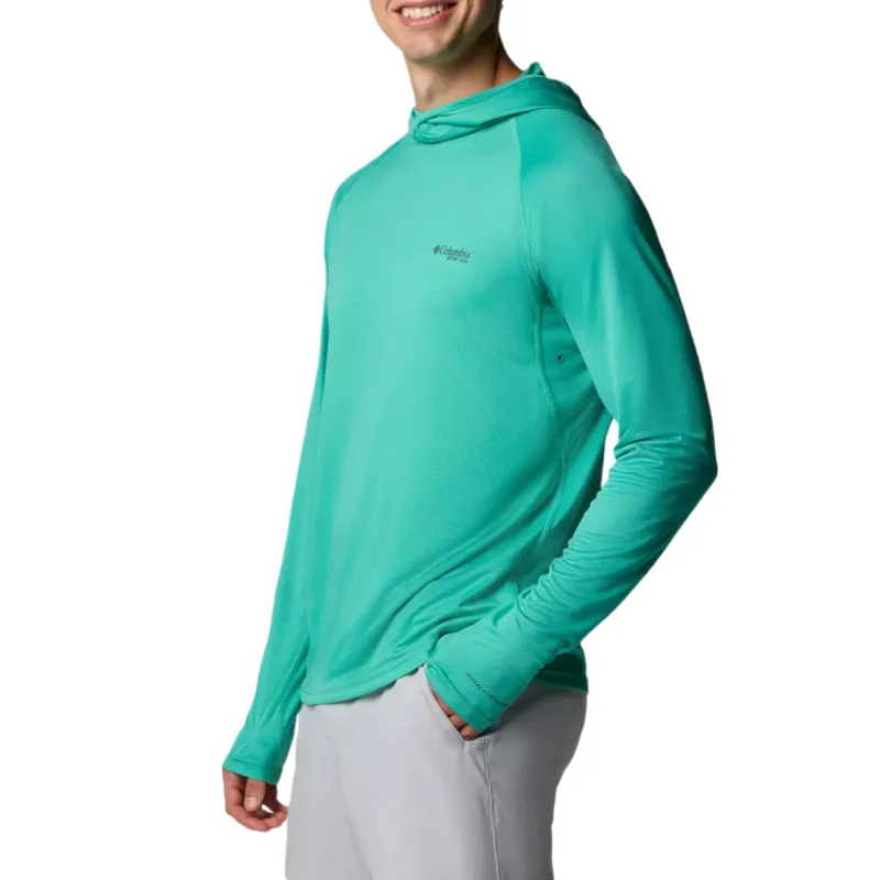 Columbia PFG Solar Stream Sweatshirt Men's Green-2
