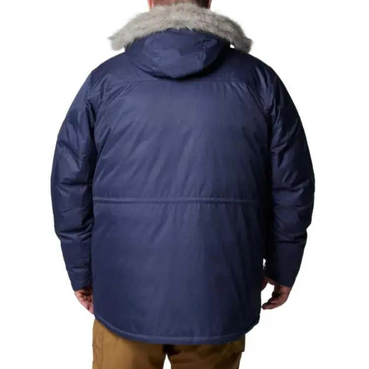 Columbia Omni-Heat Barlow Pass TurboDown Jacket Men's University Marine-1