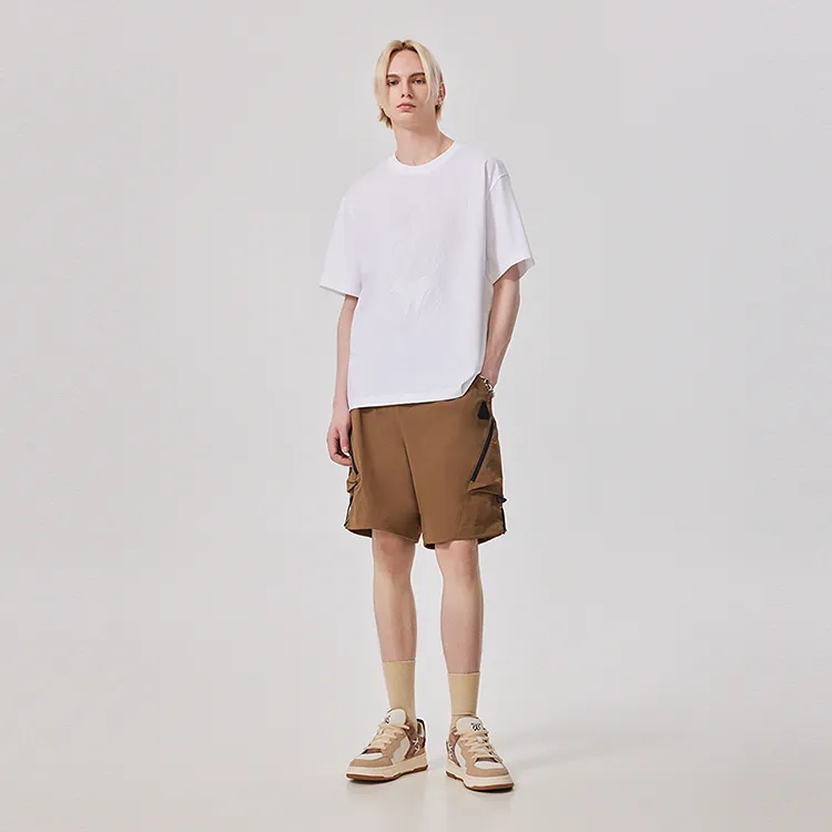 Cabbeen T-Shirt Men's Bleached White 02-3