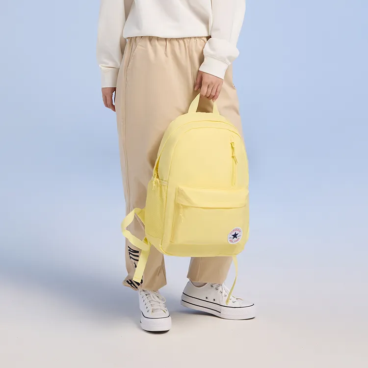 Converse Polyester Backpack Medium Size Goose Egg Yellow-4