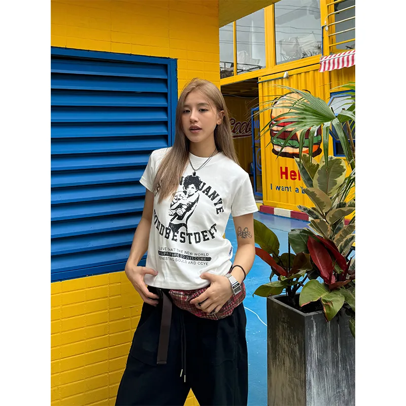 CHUANCHUANYEJIA T Shirt Women's-2