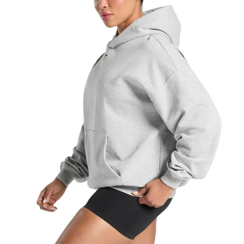 GYMSHARK Sweatshirt Women's Gray-2