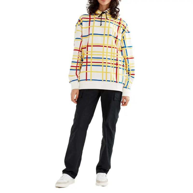 AIGLE x POMPIDOU Sweatshirt Unisex Mondrian-3