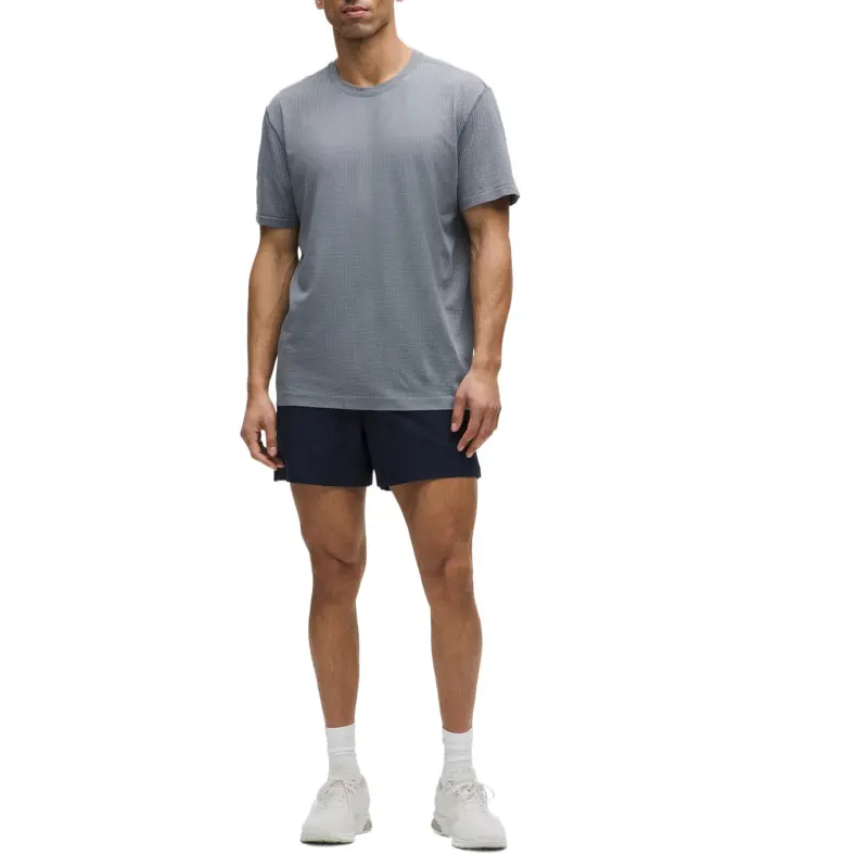 Lululemon Metal Vent TechRelaxed Fit Short Sleeve Shirt X STATIC Silverescent Shirt Men's-3