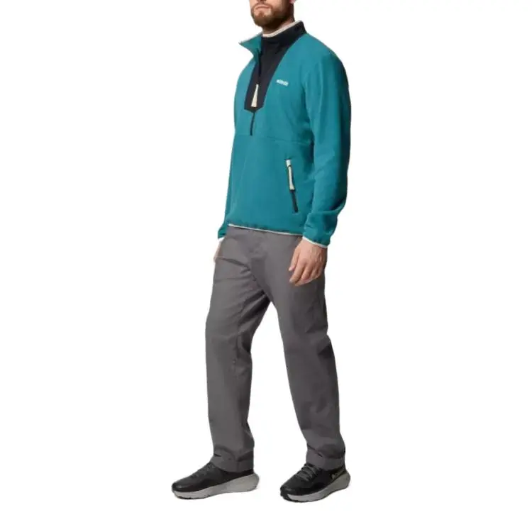 Columbia Sequoia Grove Half Zip Sweatshirt Men's River Blue-3