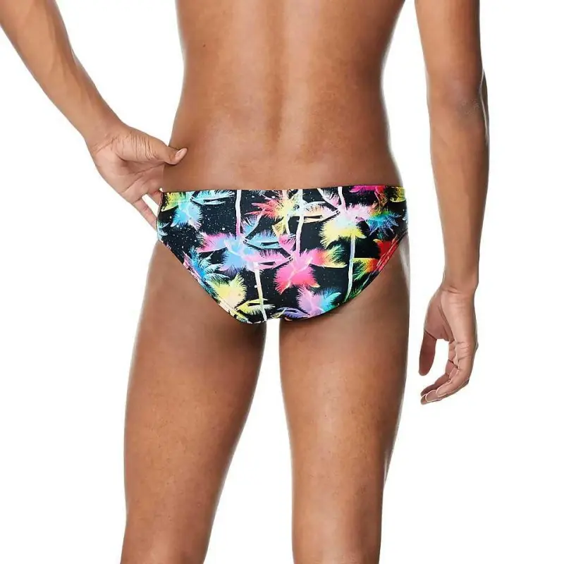 Speedo Men's Printed One Brief Cobalt Blue Swimming Shorts Men's-41