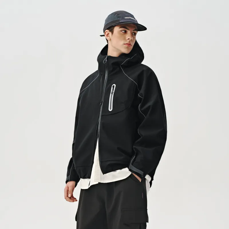 714STREET Waterproof And Windproof Windbreaker Jacket Unisex-4
