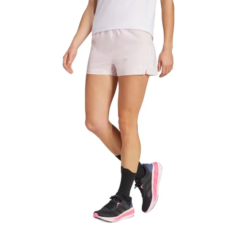 Adidas Women's Own The Run Shorts Clear Pink-1