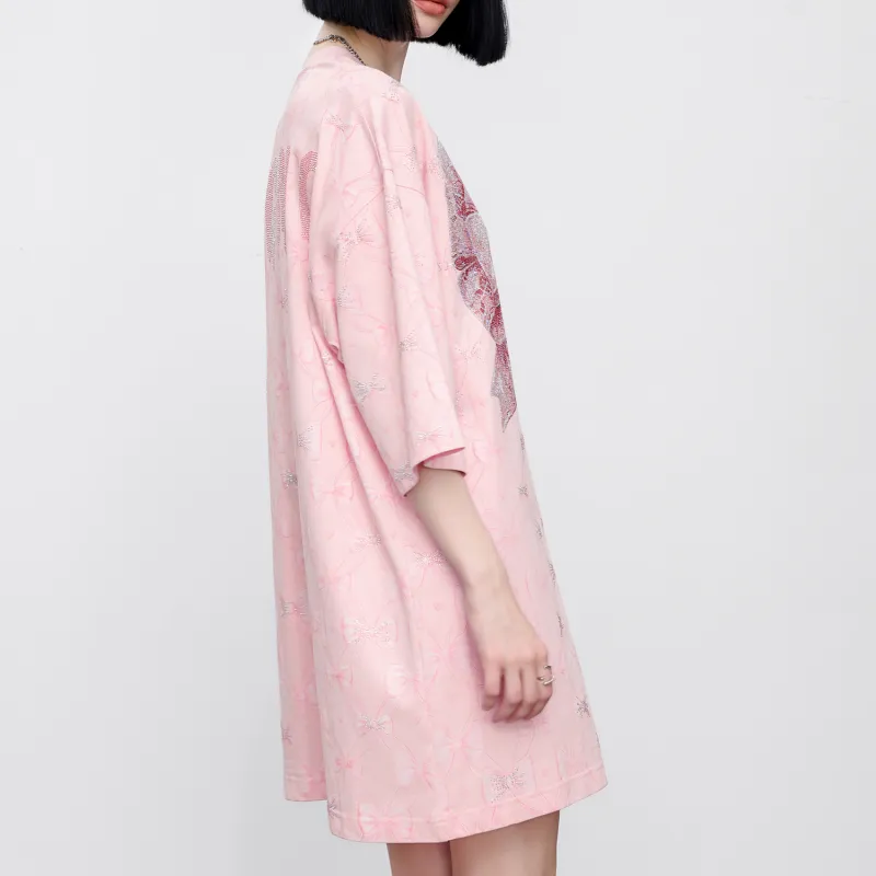 TCH Long Sleeved Dresses Women's Pink-3